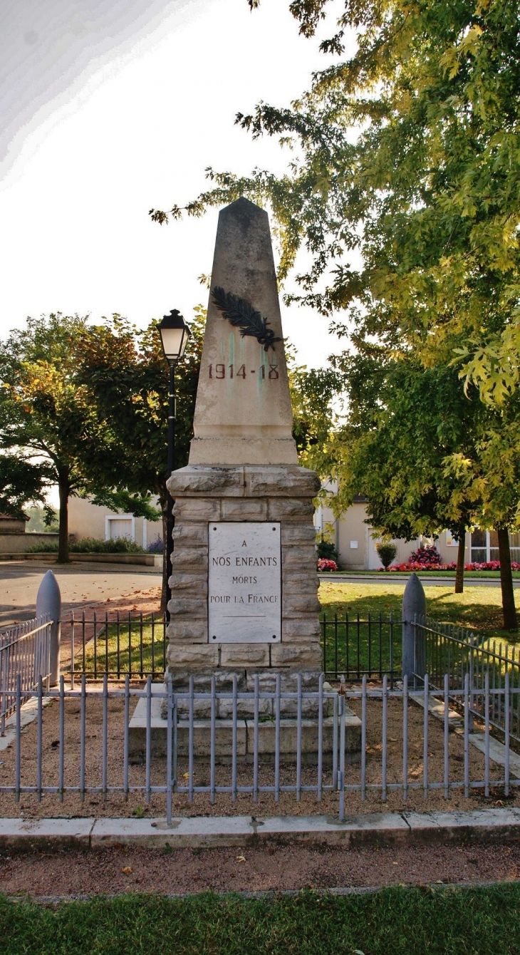 Monument aux Morts - Argenvières