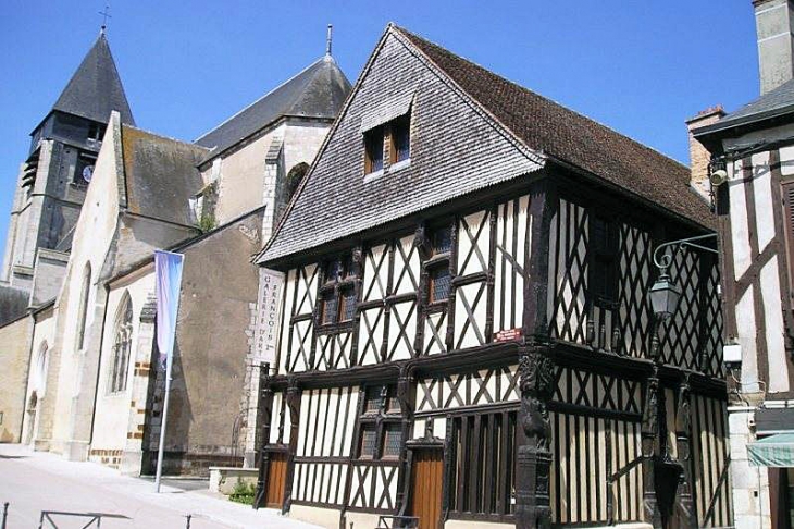 Maisons à pans de bois - Aubigny-sur-Nère