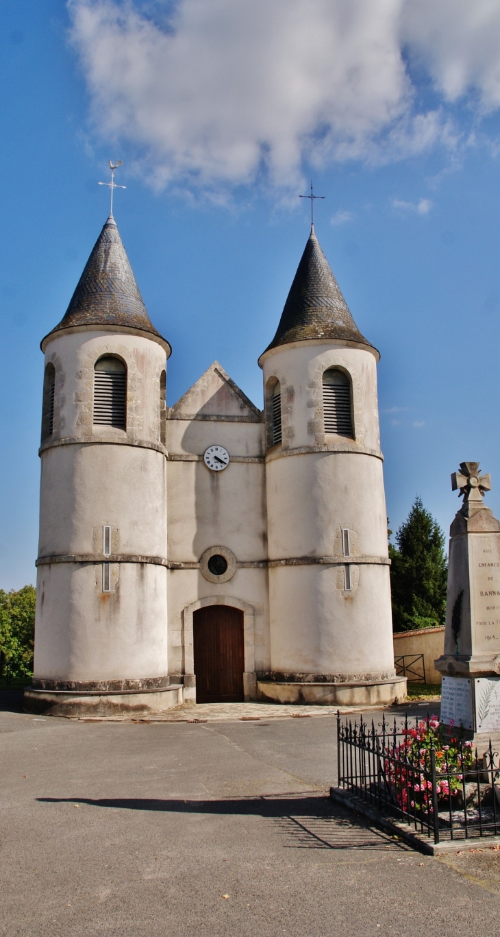 ::église St Julien - Bannay