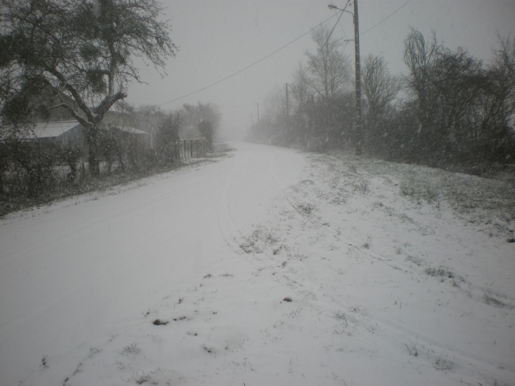 Neige à flavigny