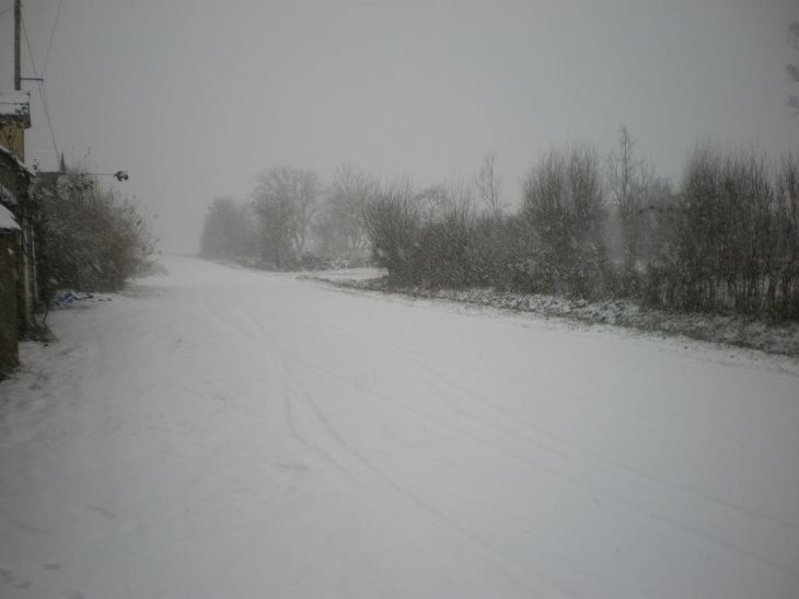 Neige à flavigny