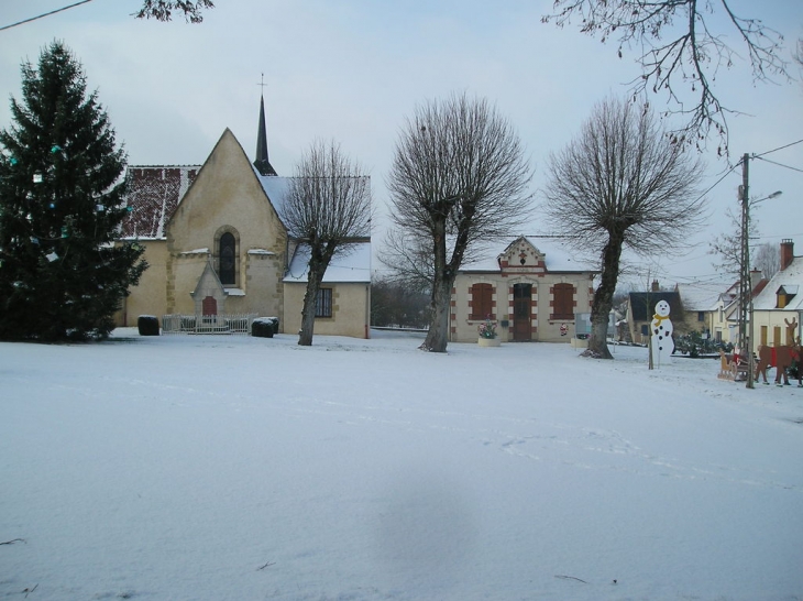 Garigny en hiver