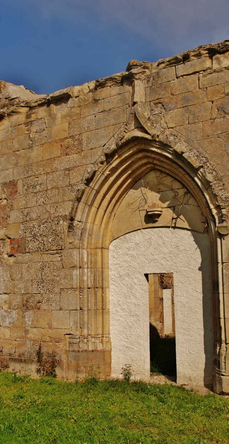 église St Caprais ( Grande partie en ruines ) - Nérondes