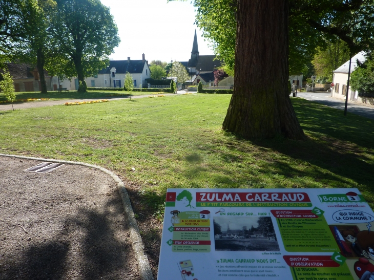 Vue de la mairie - Nohant-en-Graçay