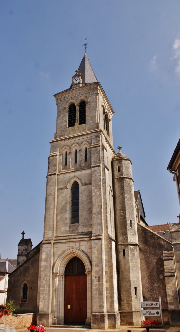 ²église Saint-Jacques - Sancergues