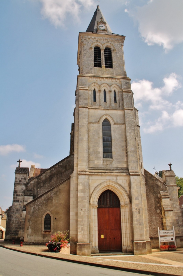 ²église Saint-Jacques - Sancergues