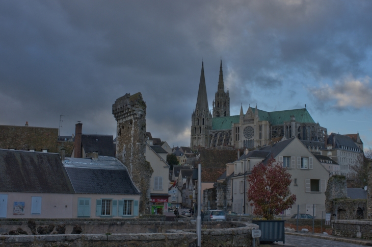 Soir hiver - Chartres