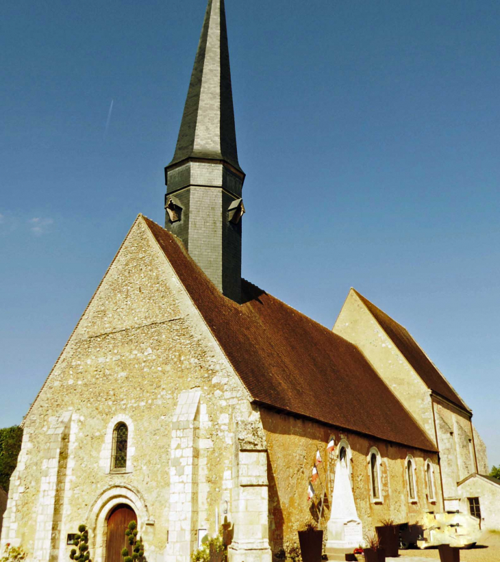 L'église - Coudray-au-Perche