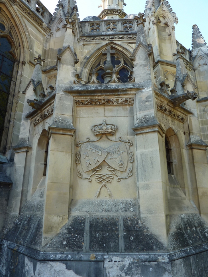 Blason famille d'Orléans - Dreux