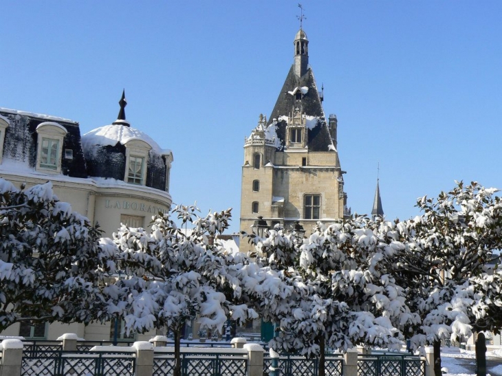 Chute de neige  - Dreux