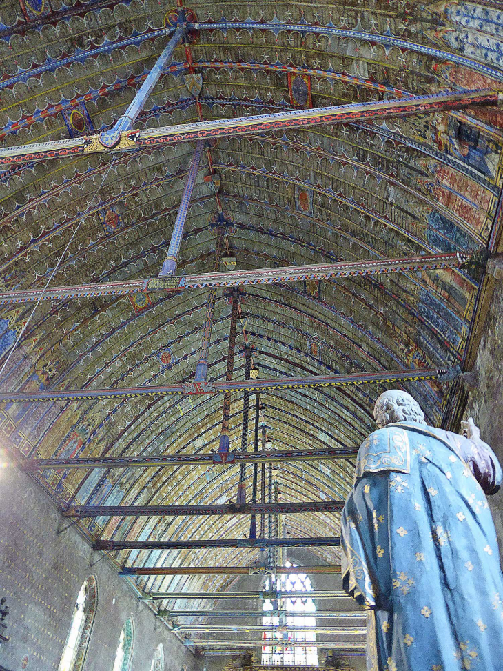 L'intérieur de l'église Saint  Jacques - Illiers-Combray