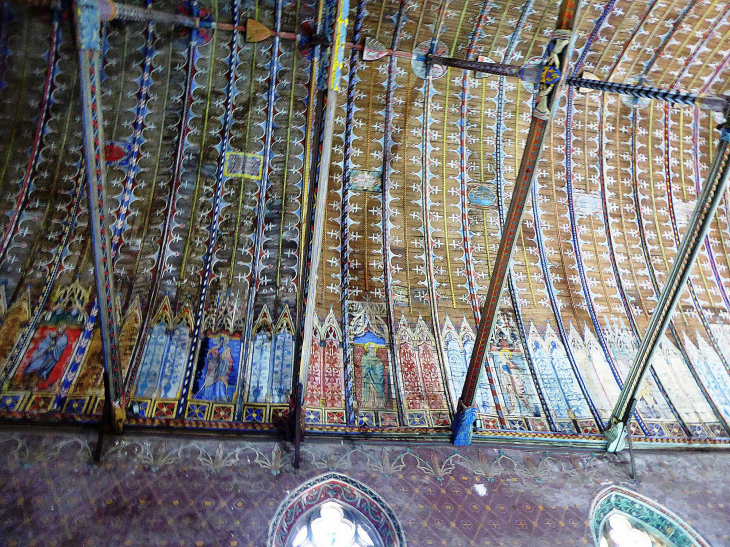 L'intérieur de l'église Saint  Jacques - Illiers-Combray