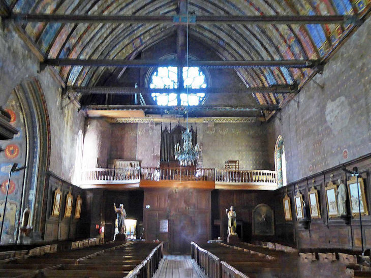 L'intérieur de l'église Saint  Jacques - Illiers-Combray