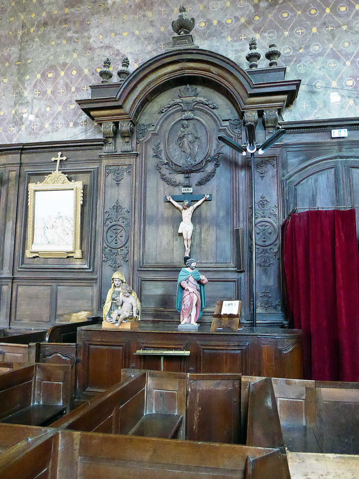 L'intérieur de l'église Saint  Jacques - Illiers-Combray