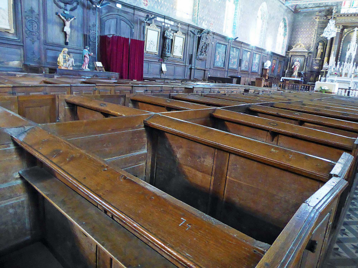 L'intérieur de l'église Saint  Jacques - Illiers-Combray