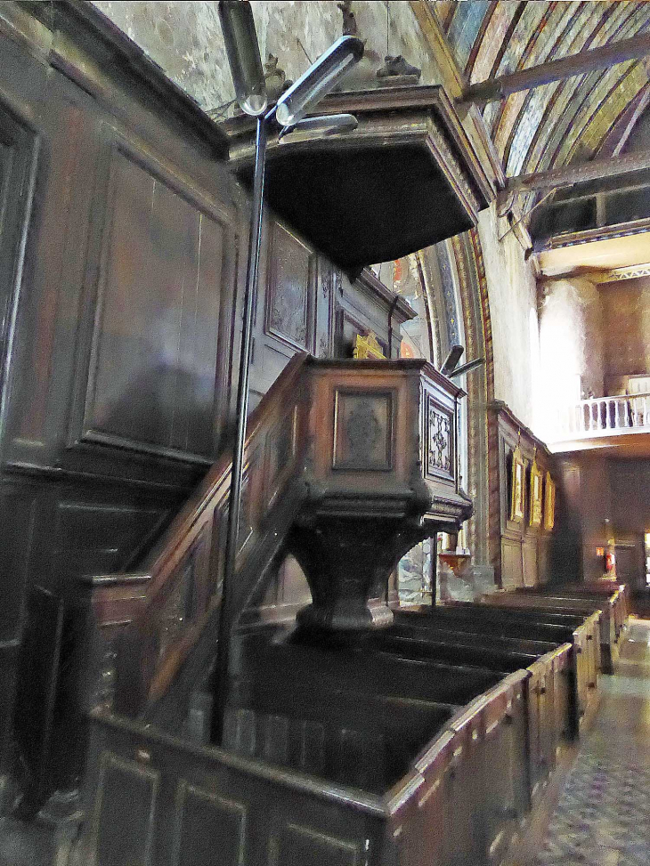 L'intérieur de l'église Saint  Jacques - Illiers-Combray