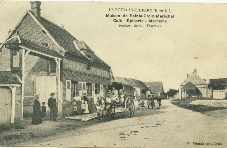 Commerce dE SAINTE CROIX-MARECHAL 1900...1de2 - Le Boullay-Thierry