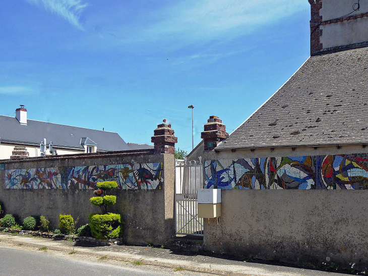 Les fresques décorant le village - Magny