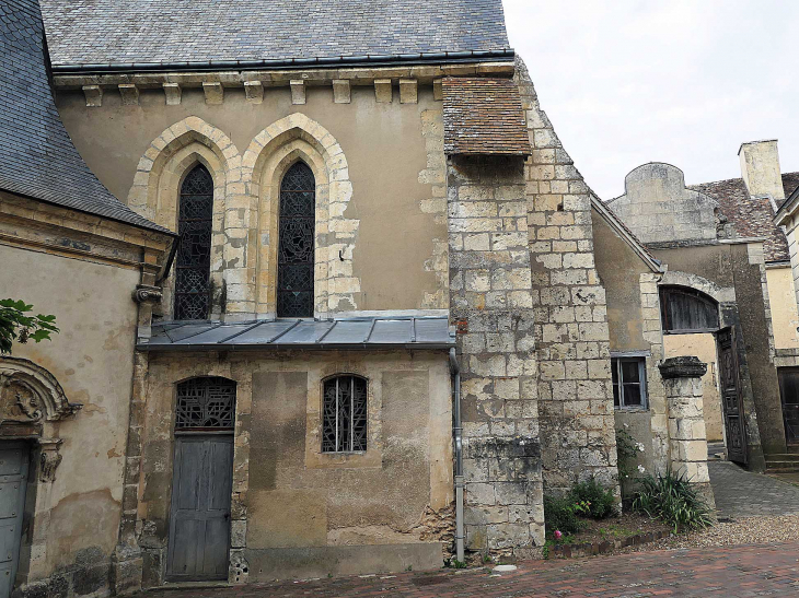 Derrière l'église Notre Dame - Nogent-le-Rotrou