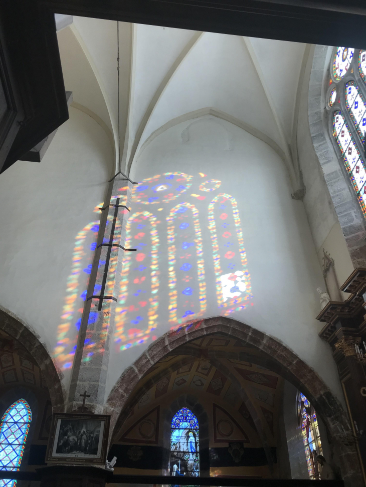 Eglise Saint Martin restaurée intérieur du choeur - Ouarville