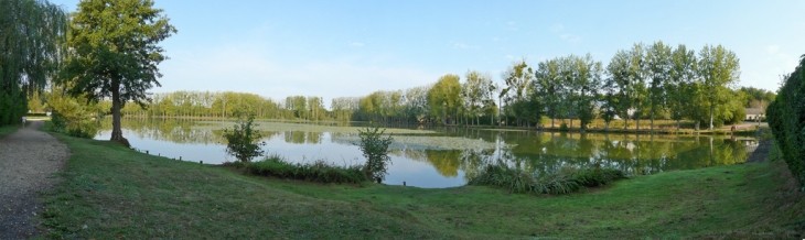 Thirons panorama du lac - Thiron Gardais