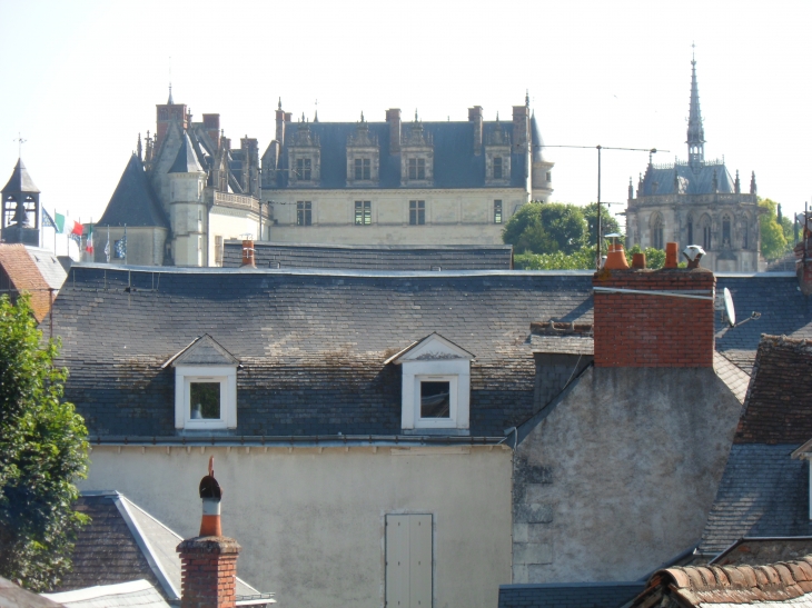 De la fenêtre de ma location - Amboise