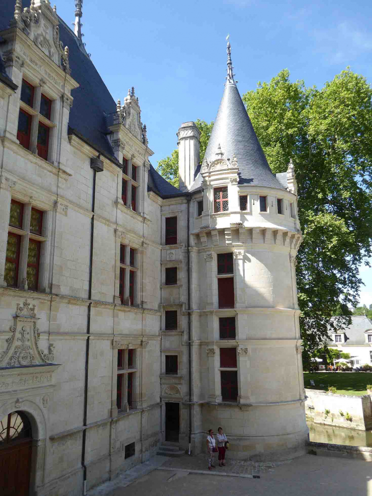 Le château façade Nord - Azay-le-Rideau