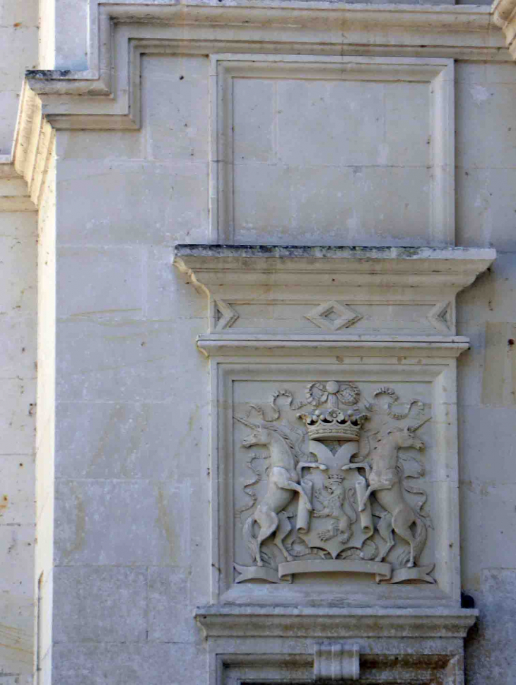 Le château façade Nord - Azay-le-Rideau