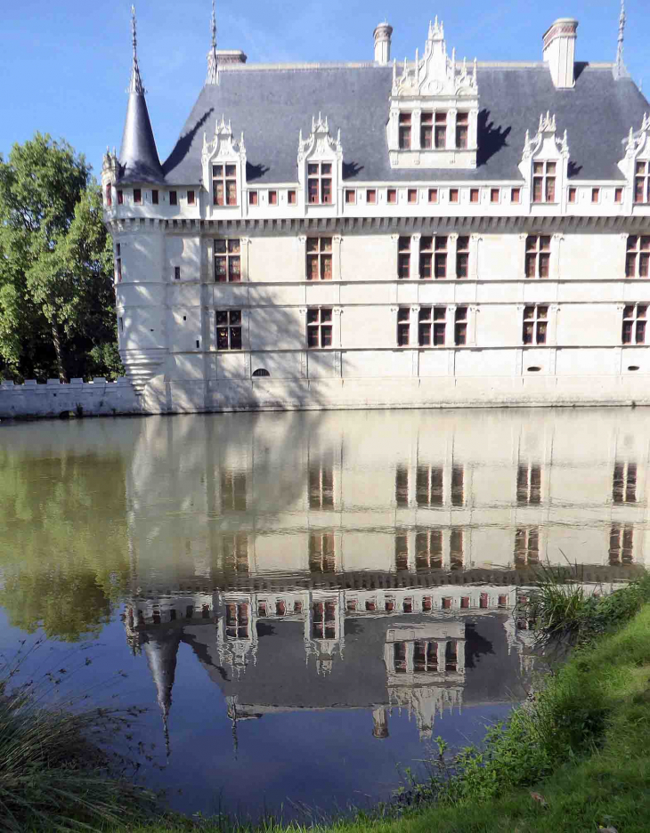 Le château façade Sud - Azay-le-Rideau