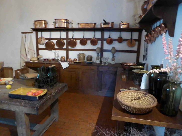 Le château : la cuisine - Azay-le-Rideau