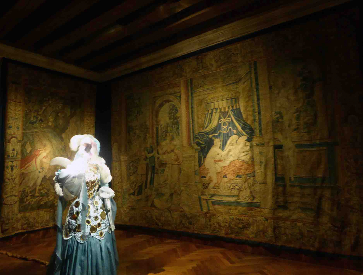 Le château^: la chambre de Psyché - Azay-le-Rideau