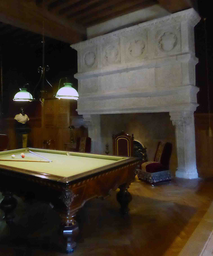 La salle de billard - Azay-le-Rideau