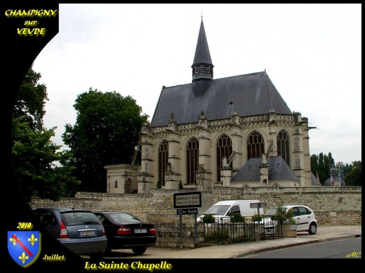 Photo Champigny-sur-Veude  37120  Sainte Chapelle Champigny-sur