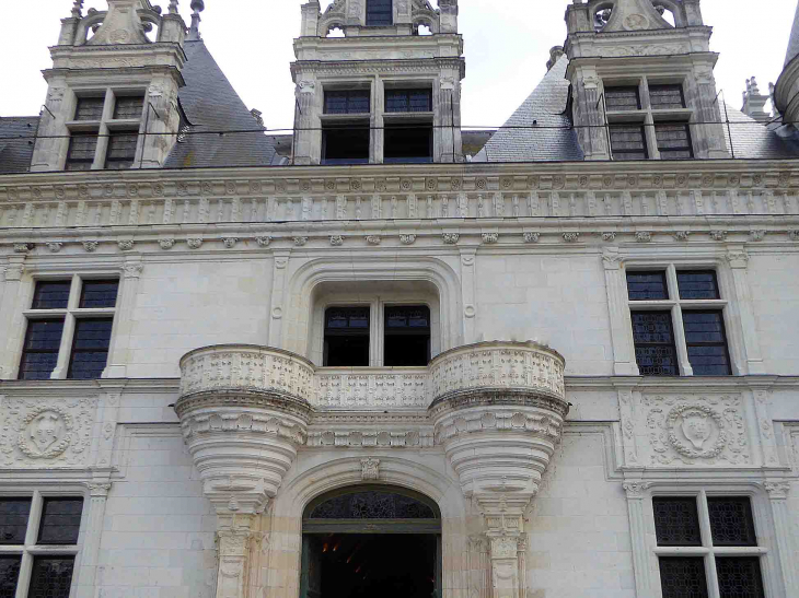 Le château de Chenonceau : la façade  - Chenonceaux