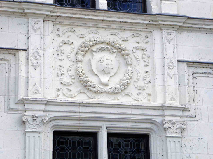 Le château de Chenonceau : la façade  - Chenonceaux