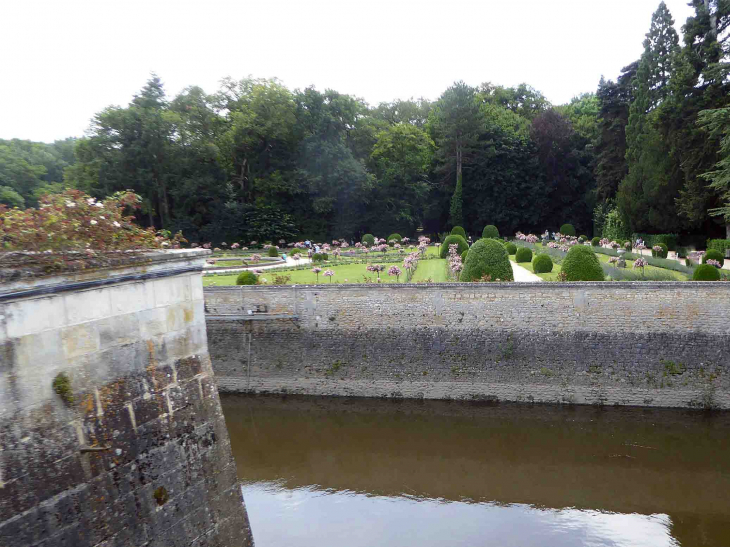 Le château de Chenonceau : le jardin de Catherine de Médicis - Chenonceaux