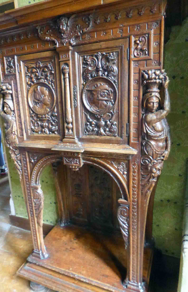 Le château de Chenonceau : le cabinet vert - Chenonceaux