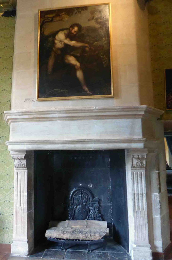 Le château de Chenonceau :la librairie - Chenonceaux