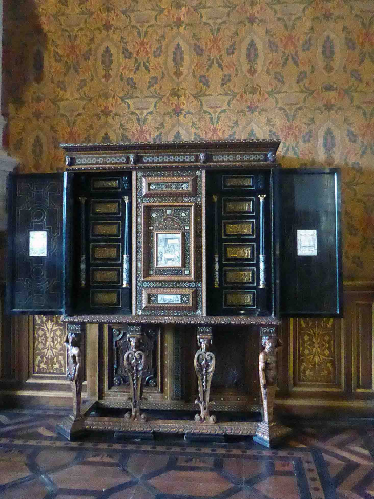 Le château de Chenonceau : le salon François 1er - Chenonceaux