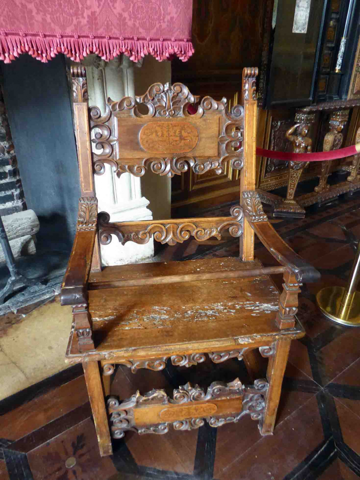 Le château de Chenonceau : le salon François 1er - Chenonceaux