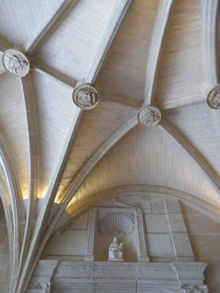 Le château de Chenonceau : l'escalier - Chenonceaux