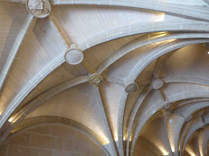 Le château de Chenonceau : l'escalier - Chenonceaux