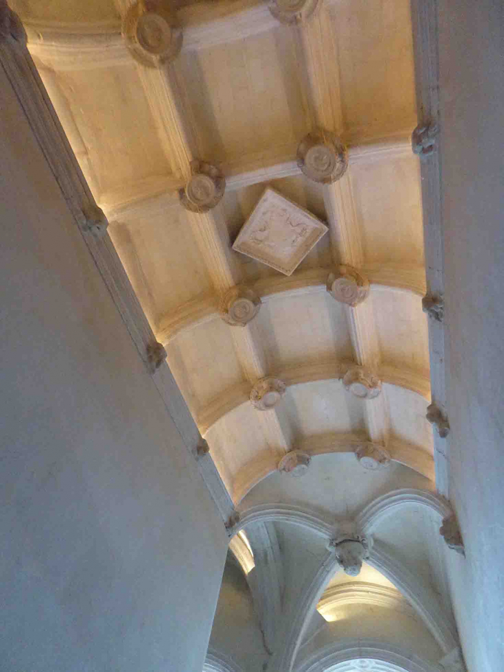 Le château de Chenonceau : l'escalier - Chenonceaux