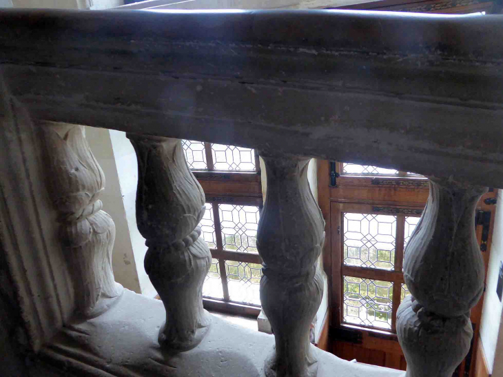 Le château de Chenonceau : l'escalier - Chenonceaux