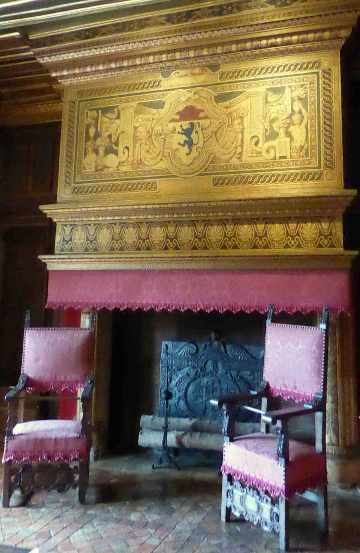 Le château de Chenonceau : la chambre de César de Vendôme - Chenonceaux