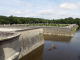 Photo suivante de Chenonceaux le château de Chenonceau : le jardin de Diane de Poitiers au bord du Cher