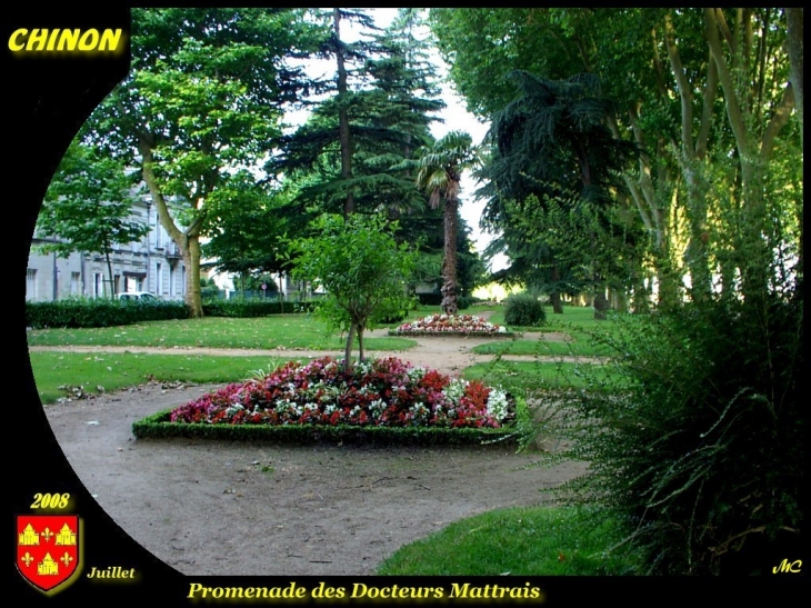 Promenade des Docteurs Mattrais - Chinon