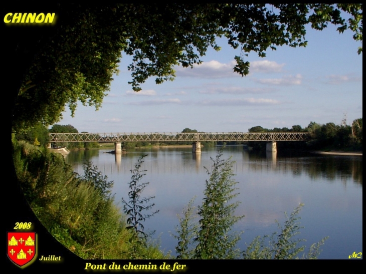 Pont du chemin de fer - Chinon