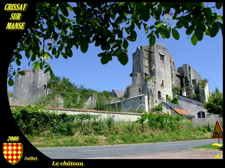 Le château - Crissay-sur-Manse