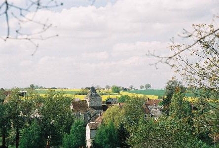 Vue de haut - Esves-le-Moutier